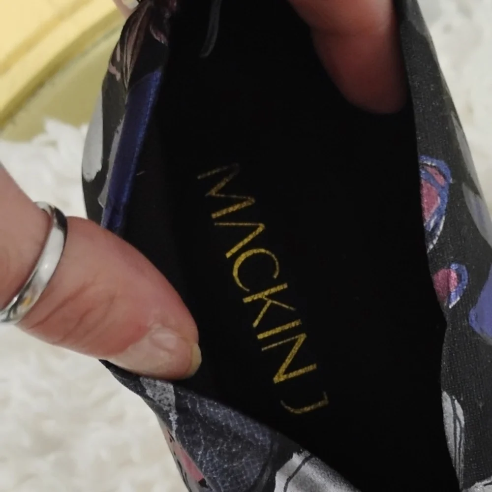 Floral Stiletto Ankle Boots - Picture 2 of 5